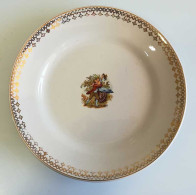 Antiguo Plato De Postre De Porcelana China Opaca De La Ibero Tanagra De Santander - Andere & Zonder Classificatie