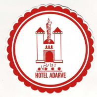 Posavasos Hotel Adarve. Años 80 - Altri & Non Classificati