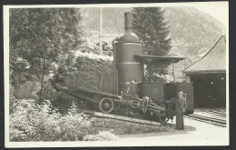 Switzerland - VITZNAU RIGI BAHN - Railway - Locomotive - Photograph 13,5 X 8,5 Cm (see Sales Conditions) 10004 - Vitznau