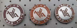 Rowing  Kayak Canue Club TACEN Ljubljana 1939/1979 Slovenia Brown Pins - Rowing