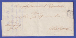 Bayern Vorphila-Brief Mit Fingerhutstempel PAPPENHEIM Nach Alesheim 1847 - Other & Unclassified