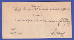 Bayern Vorphila-Brief Mit Halbkreisstempel MELLRICHSTADT Nach 1845 - Other & Unclassified