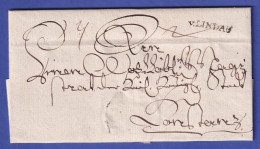 Bayern Vorphila-Brief Mit Einzeiler V.LINDAU An Den Magistrat Von Konstanz 1791 - Other & Unclassified