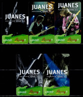 TT123-COLOMBIA PREPAID CARDS - 2007 - USED - AMIGO - $ 10.000 - JUANES COLOMBIAN POP SINGER - Colombia