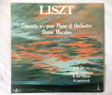 Disque 33 Tours LISZT Concerto N° 1 Pour Piano Et Orchestre - Danse Macabre 1976 - Classica