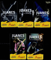 TT124-COLOMBIA PREPAID CARDS - 2007 - USED - AMIGO - $ 20.000 - JUANES COLOMBIAN POP SINGER - Kolumbien