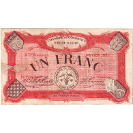 France, Chartres, 1 Franc, 1921, TTB, Pirot:45-13 - Cámara De Comercio