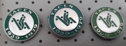 Rowing  Kayak Canue Club TACEN Ljubljana 1939/1979 Slovenia Green Pins - Canottaggio