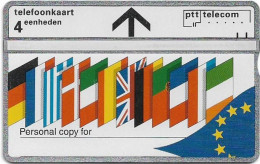 Netherlands - KPN - L&G - R099 - European Flags - 327E - 01.1994, 4Units, 2.000ex, Mint - Privadas