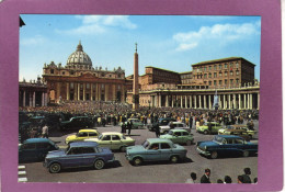 ROMA  Piazza S. Pietro Auto Fiat 500 1100 - Plaatsen & Squares