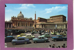 ROMA  Piazza S. Pietro Auto Fiat 500 1100 - Places