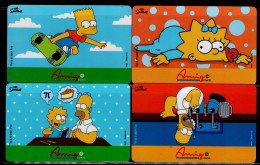 TT132-COLOMBIA PREPAID CARDS - 2002 - USED - AMIGO - THE SIMPSONS (#1) - Kolumbien