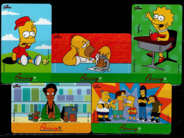 TT137-COLOMBIA PREPAID CARDS - 2002 - USED - AMIGO - THE SIMPSONS (#6) - Colombie