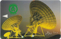 Saudi Arabia - STC (GPT) - Satellite Dishes - SAUDF - 1993, 100SR, Used - Saudi Arabia