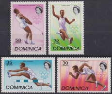 F-EX47623 DOMINICA MNH 1972 MUNICH OLYMPIC GAMES ATHLETISM. - Summer 1972: Munich