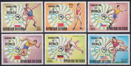 F-EX47641 CHAD TCHAD MNH 1972 MUNICH OLYMPIC GAMES ATHLETISM.  - Summer 1972: Munich