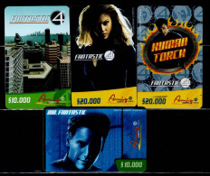 TT142-COLOMBIA PREPAID CARDS - 2006 - USED - AMIGO - FANTASTIC 4 - (#4) - Colombia