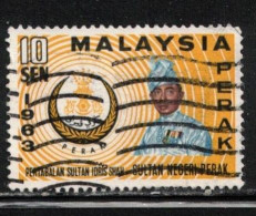 MALAYSIA PERAK Scott # 138 Used - Malaysia (1964-...)