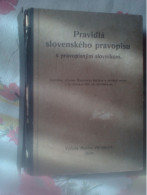 Slovene ? - En Temps De Guerre - Pravidla Slovenského Pravopisu - Vydala Matica Slovenska 1940 - Idiomas Eslavos