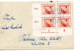 63167 - DDR - 1960 - 5Pfg Sportfest 田 M Druckvermerk A Bf BAUTZEN -> Tabarz - Gymnastics