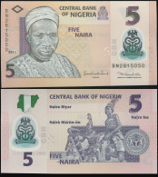 Nigeria 5 Naira. 2011 Polymer Unc. Banknote Cat# P.38d - Nigeria