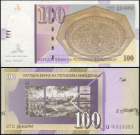 Macedonia 100 Denari. 2005 Unc. Banknote Cat# P.16f - Noord-Macedonië