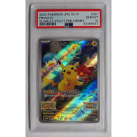 Pokemon Card Game Pikachu Promo 001/SV-P PSA10 - Scarlatto E Violetto