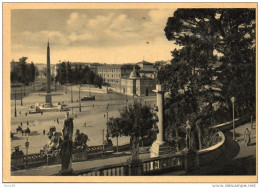 1940   CARTOLINA CON ANNULLO ROMA  + TARGHETTA - Places & Squares