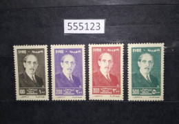 555123; Syria; 1956; President Shukri El Kouatly; GB 686 - 689; MNH** - Syrien