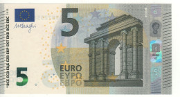 5 EURO  "Spain"   DRAGHI    V 011 F1   VB7255052551    /  FDS - UNC - 5 Euro