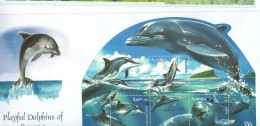 Samoa 2005 - Long FDC With S/S - Delfines