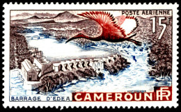 Cameroon 1953 Opening Of Edea Barrage Lightly Mounted Mint. - Neufs