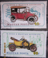 HUNGARY ~ 1975 ~ S.G. NUMBER 2951 - 2952, ~ VINTAGE MOTOR CARS. ~ VFU #01815 - Usati