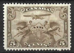 CANADA....KING GEORGE V...(1910-36..)....." 1928..".....AIR...5c.....SG274.....MH.. - Ungebraucht