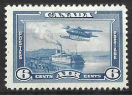 CANADA....KING GEORGE VI....(1936-52..)...." 1938.".....AIR....6c......SG371.....(CAT.VAL.£20..)...MH...... - Ongebruikt