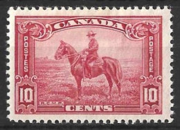 CANADA...KING GEORGE V....(1910-36.)....." 1935..".....10c.....SG347........MH... - Unused Stamps