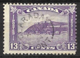 CANADA...KING GEORGE V....(1910-36.)..."1932."....13c.....SG325.....GOOD CDS POSTMARK.....VFU... - Oblitérés