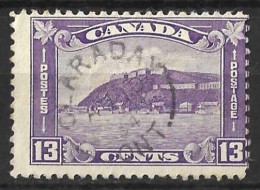 CANADA...KING GEORGE V....(1910-36.)..."1932."....13c.....SG325.....GOOD CDS POSTMARK.....VFU... - Usati