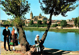 16-3-2024 (3 Y 13) Spain - Salamanca River And Trees (+ Peoples & Cathedral) - Bomen