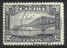 CANADA...KING GEORGE V....(1910-36.)..."1928."....12c.....SG282...( CAT.VAL.£22.)....GOOD CDS.....VFU. - Gebruikt