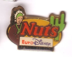 D232 Pin's Euro DISNEY CACTUS INDIEN  Chocolat NUTS Nestlé Achat Immédiat - Disney