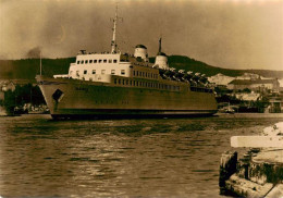 73924801 Sassnitz_Ostseebad_Ruegen Eisenbahnfaehrschiff Der Deutschen Reichsbahn - Sassnitz