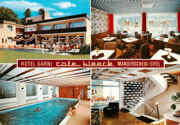 73924751 Manderscheid_Eifel Hotel Garni Cafe Bleeck Gastraeume Hallenbad Treppe - Manderscheid