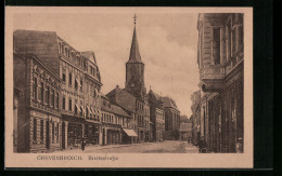 AK Grevenbroich, Breitestrasse Mit Geschäften  - Grevenbroich