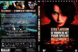 DVD - Millennium 2: De Vrouw Die Met Vuur Speelde - Krimis & Thriller