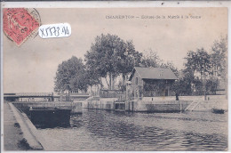 CHARENTON- ECLUSE DE LA MARNE A LA SEINE - Charenton Le Pont