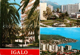 73522828 Igalo Hotel Park Kuestenpanorama Fliegeraufnahme Igalo - Montenegro