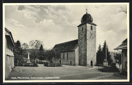 AK Schluchsee I. Schwarzwald, Kath. Pfarrkirche  - Schluchsee