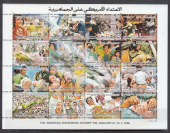 Libya - American Aggression Against The Jamahirya 15.4.1986  / Gaddafi - Libia