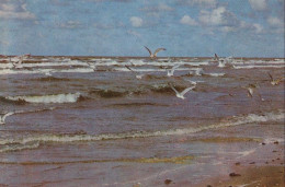 136479 - Jurmala - Lettland - Möwen Am Strand - Lettonie